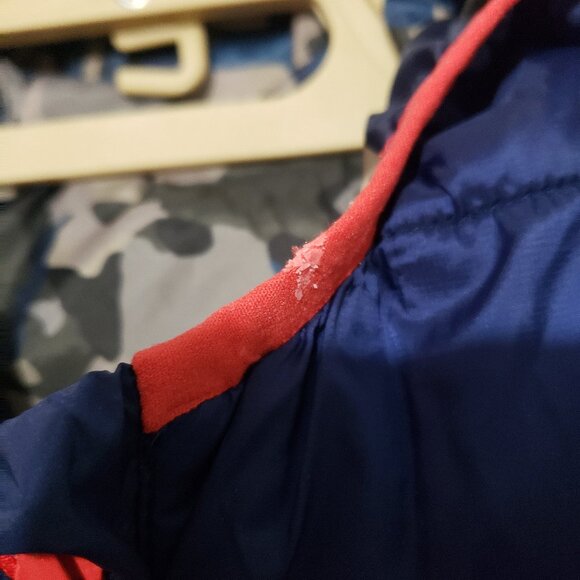 Kids Eddie Bauer Goose Down Reversible Jacket Size 16 - Picture 9 of 16